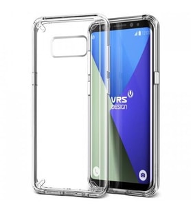 VRS Design Galaxy S8 Plus ile Uyumlu Crystal Mixx Kılıf Clear