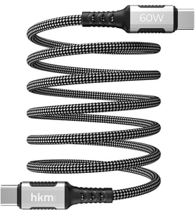 DYNAMIC 60W hızlı şarj, Mıknatıslı, Type-C to Type-C Şarj ve Data Aktarım Kablosu, 1 metre, Siyah