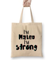 Mateo-Name personalized Custom - vintage Retro Rainbow Style Design Gift Baby-Gift For Him Bez Çanta Uzun Saplı