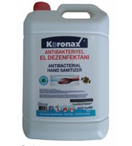 KORONAX Antibakteriyel Alkollü El Ve Cilt Dezenfektanı 5 Litre