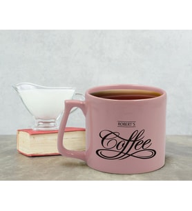 BK Gift Kişiye Özel İsimli Pastel Pembe Middle Kupa Bardak, Arkadaşa Hediye, Ev Hediyesi, Doğum Günü Hediyesi, Ofis Hediyesi-6