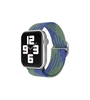 Apple Watch 42mm Kordon - Yeşil-lacivert