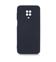 Xiaomi Redmi Note 9S Kılıf Özel Orijinal Lansman Serisi, İçi Kadife, Pürüzsüz Yumuşak ve Mat TPU Silikon (Siyah)