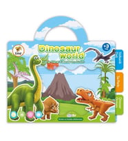 Nessiworld Tekrar Kullanılabilen Sticker Dinosaur World