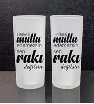 eJOYA Rakı Sözleri 2'li Rakı Bardağı 111496