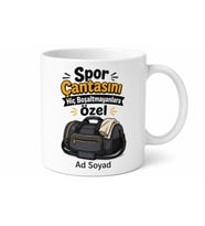 Spor Çantasını Hiç Boşaltmayanlara Kirli Havlu Esprili Kupa Hediye Bardak