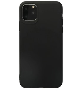 Mey İthalat® iPhone 11 Pro Max Kılıf First Silikon - Siyah