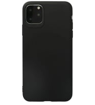 Mey İthalat® iPhone 11 Pro Max Kılıf First Silikon - Siyah