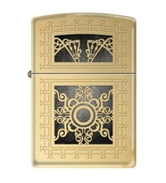 Zippo 169-068918 Black Imperial Filigree Çakmak
