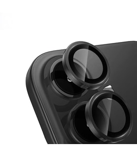 Apple iPhone 17 Uyumlu Zore Mikro Kamera Lens Koruyucu (Siyah)
