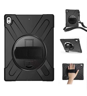 Apple iPad Pro 12.9 2018 (3.Nesil) Kılıf Defender Standlı Kılıf (Siyah)