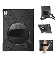 Apple iPad Pro 12.9 2018 (3.Nesil) Kılıf Defender Standlı Kılıf (Siyah)