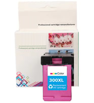 HP 300XL-CC644EE (D1660-D2560-D2660-D2660-D5560-F2420-F2480-F4210-F4272-F4280-F4580-ENVY 100-ENVY 110-ENVY 114-C4670-C4680-C4685-C4780) Muadil Renkli Kartuşu