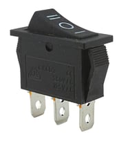 Ayt IC-117 Dar Işıksız On Off On Yaylı Anahtar Aç Kapa Buton Düğme 30,2x11 mm