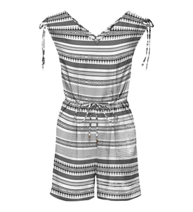ONLNORA S/L RUCHING PLAYSUIT PTM