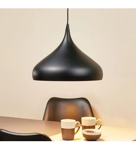 MODERN SPOR METAL ENDUSTRİYEL İÇ DIŞ SİYAH RENK TEKLİ AVİZE ( EV  İSYERİ VEYA CAFE)