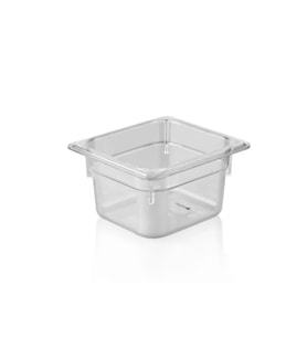 Plastport Kırılmaz Şeffaf Gastronom Küvet 1/6-100