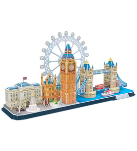 Cubic Fun 107 Parça Puzzle City Line London