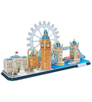 Cubic Fun 107 Parça Puzzle City Line London