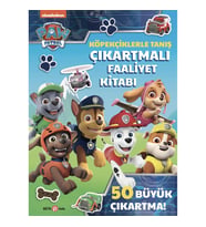 Köpekçiklerle Tanış Çıkartmalı Faaliyet Kitabı - Paw Patrol