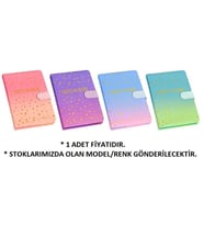 MİKRO MG01 NOTES AND IDEAS RENK GEÇİŞLİ 12.5 x 19 cm 112YP. ÇİZGİLİ NOT DEFTERİ