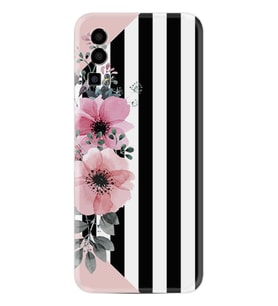 General Mobile GM 23 Kılıf Resimli Desenli Baskılı Silikon Flowers 4 1390