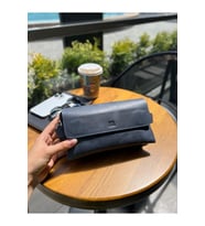 BOLİVA HAKİKİ DERİ UNISEX ÇANTA LACİVERT(9874)