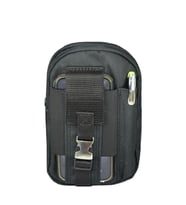 Taktikal Molle 610D Cordura Palaska Bel Çantası Siyah (Renksiz)