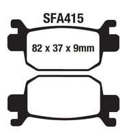 Mondial Arka Fren Disk Balatası Sfa415 Honda Forza 250 (18-23) Nss 300 (13-22)