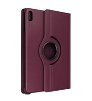 Huawei Matepad 11 10.9 360 Tablet Deri Kılıf - Mürdüm