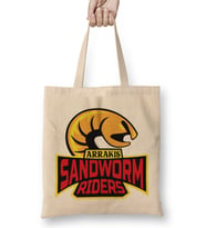 Dune Arrakis Sandworm Riders Bez Çanta Uzun Saplı