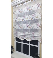 StorBurada Pliseli Zebra Stor Kadeh Baskılı Etek Dilimli ST 027