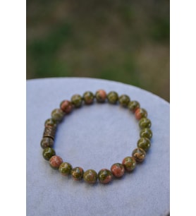 STONEAGE Unisex Doğaltaş Bileklik Hem Bay Hem Bayan ve Çiftler İçin Hediye Unakit