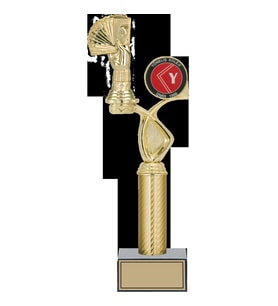 ODAK KUPA - Figürlü Kupalar - Briç Figürlü Kupalar FG-015 A - 39 cm