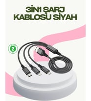 Hızlı Şarj Destekli Çoklu Şarj Kablosu – Seyahat ve Günlük Kullanım