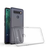 LG K51S Kılıf Şeffaf Silikon Hibrit Case (Renksiz)