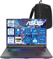 Asus Rog Strix G16 G614JVR 14. Nesil Intel I9-14900HX 96GB Ddr5 2tb SSD RTX4060/8GB 140W 16 Inç (1920 x 1200, Wuxga) 165Hz IPS WIN11PRO Gaming Bilgisayar WN3095P34+ZETTAÇANTA