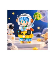Loz Astronot Mavi 390 Parça Block Yapı Oyuncağı
