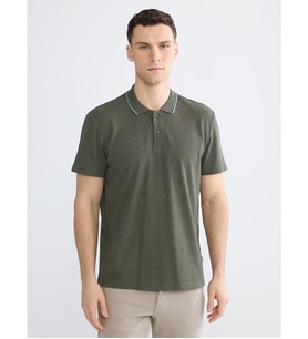 LC WAIKIKI Haki Polo Yaka Pike Erkek Tişört