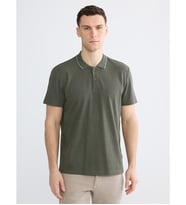 LC WAIKIKI Haki Polo Yaka Pike Erkek Tişört