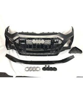 Audi A7 2018+ Uyumlu RS Ön Tampon Seti