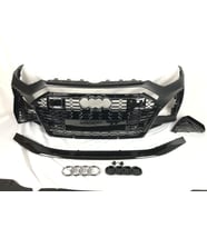 Audi A7 2018+ Uyumlu RS Ön Tampon Seti