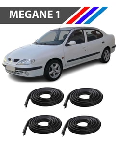 Otozet - Renault Megane 1 Kasa Ön ve Arka Kapı Fitili 4 Adetli Takım