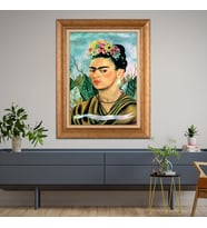 Altın Paspartulu Çerçeveli Tablo CV1733 (Gold)