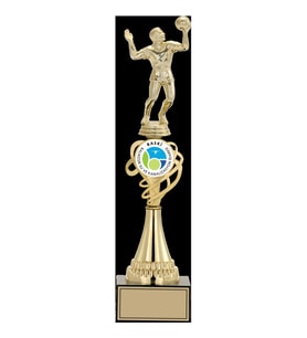 ODAK KUPA - Figürlü Kupalar - Voleybol Erkek Figürlü Kupalar FG-034 A - 39 cm
