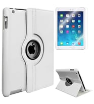Apple iPad Mini 2-3 Uyumlu Zore Dönebilen Standlı Kılıf (Lacivert)