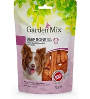 Garden Mix Kemik Şekilli Dana Etli Köpek Ödülü 75 75 Gr