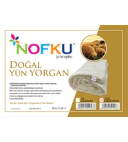Nofku Çift Kişilik Doğal Yün Yorgan