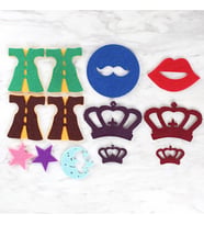 Loren 10 Paket Parti Konseptli Keçe Set-2