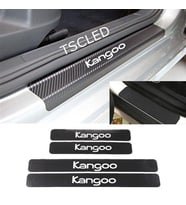 Oto Kangoo Karbon Kapı Eşiği Koruma Sticker (4 Adet)